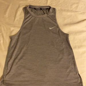Nike Running Dri-Fit shirt gray color size XS
